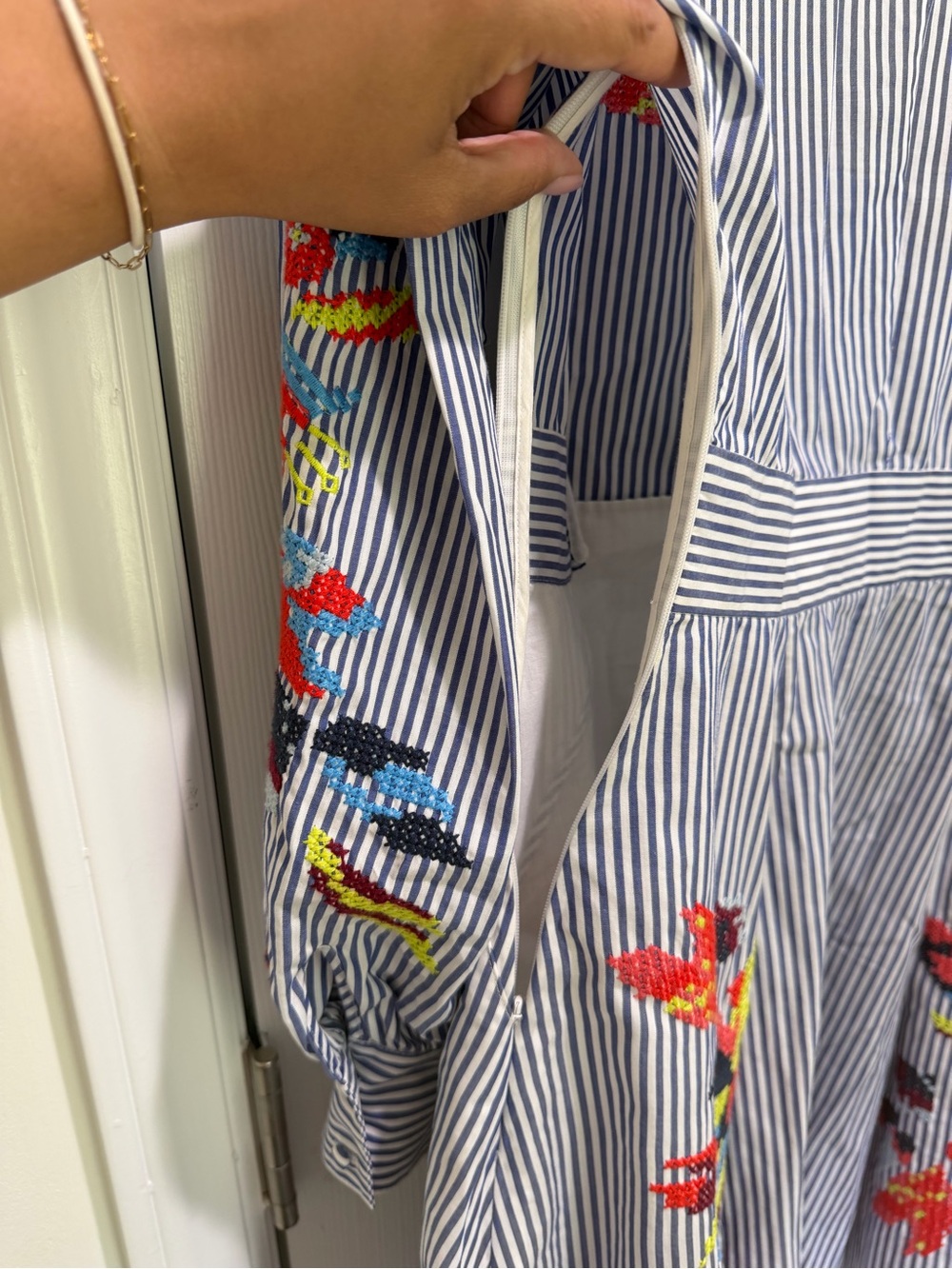 Tanya Taylor Caro Embroidered Dress - Picture 11 of 16